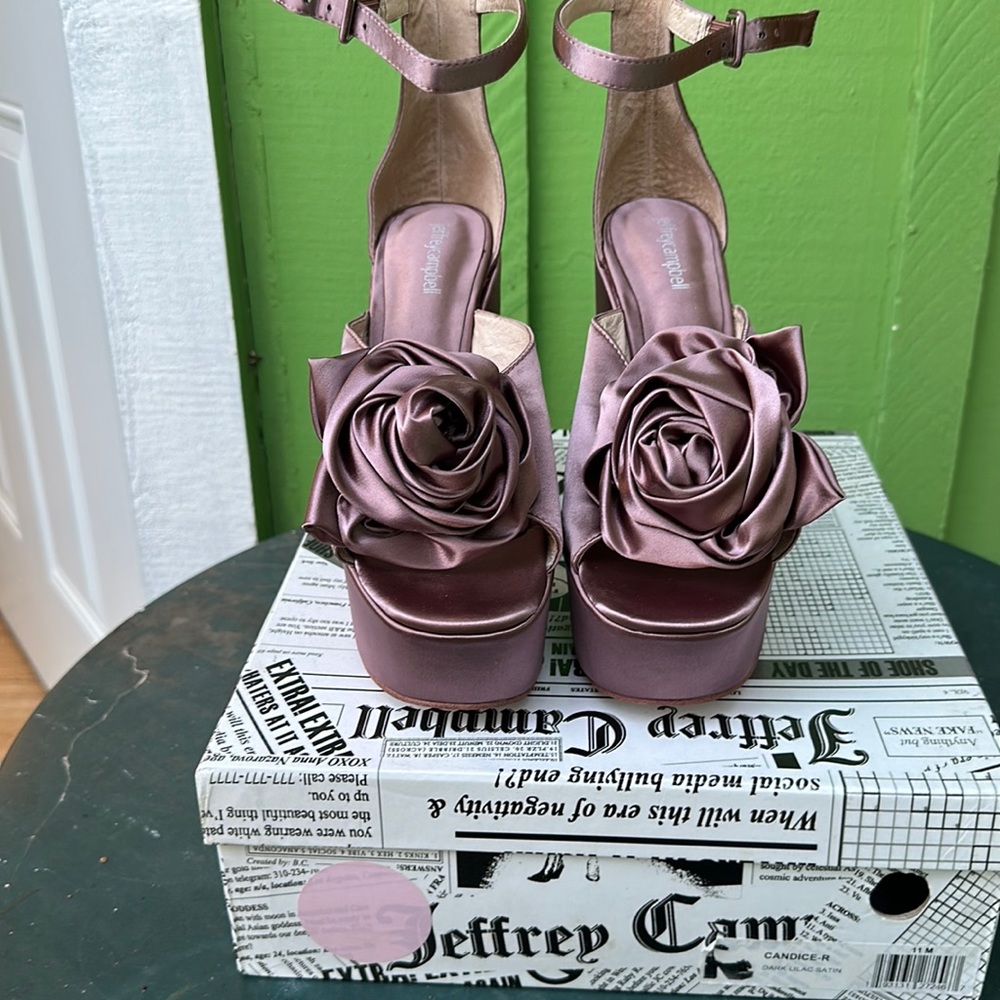 Jeffrey Campbell Candice Satin Sandal